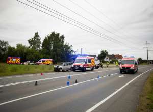Accident la Ettringen: Două femei rănite la o intersecție