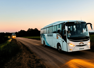 Incredibil! Autobuzul echipei, pe drumuri accidentate
