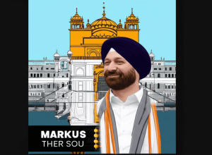 Vizita lui Markus Söder într-un templu indian: Turban și angajament