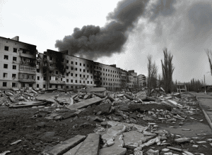 Atacul brutal cu rachete la Sumy, Ucraina: Imagini video