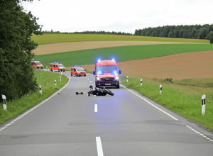 Accident la graniță: Motociclist de 16 ani se ciocnește frontal cu un motociclist