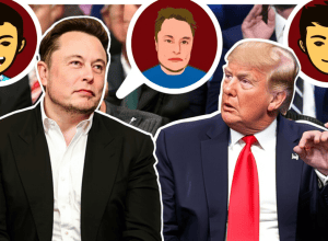 Elon Musk și fiul său la un meci de lupte UFC: Un spectacol controversat cu Trump prezent