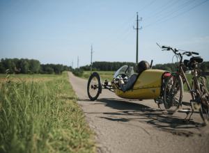 Conflict bicicliști-velomobil: Rănită și plângeri la Meisenheim