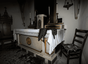 Ulm - Incendiere intenționată într-o capelă: Poliția investighează