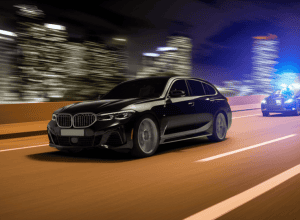 BMW Fugă 220 km/h: Urmărire Poliție la Löbau