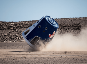 Problemă la zborul Blue Origin - Jeff Bezos provoacă o aterizare forțată