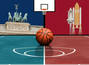 Starul NBA Franz Wagner și iubita sa din facultate, Emily Kiser, luptă pentru titluri în baschet