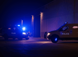 Raids antidrog în zona Ruhr - Forțele Speciale sparg poarta cu un tanc de poliție în Essen