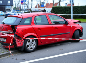 Kiel: Opel Roșu Fuge După Accident - Poliția Investighează