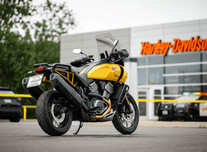 Motocicletă Harley-Davidson de 18.000 de euro furată în timpul unui test drive