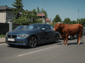 Taurul Distruge BMW în Sao Paulo - Ambuteiaj Neobișnuit