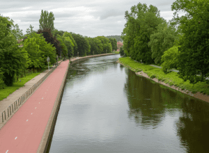 Marburg - Necunoscut se expune indecent la Lahn