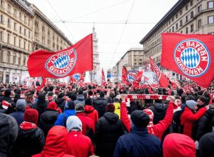 Fanii Bayern, Petrecere la Milano!