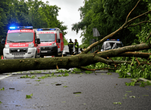 Rheurdt - Serie de accidente după o furtună