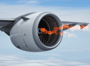Panică în aer: Avion în flăcări din cauza iepurilor