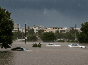 Nou front de furtună se apropie - Ploi torențiale inundă nordul Italiei