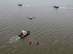 Salvare dramatică în Marea Nordului: Turiști salvați de drone