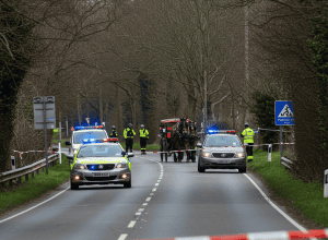 Accident grav în Gronau: Caleașcă, lovită de o mașină