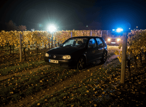 Șofer beat rănește o femeie pe trotuar în Neuweier