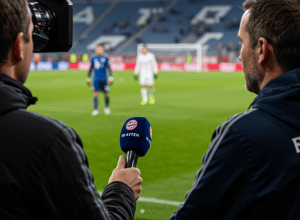 Eberl către reporterul Sky: «Nu vreau să te corectez mereu»