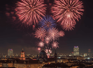 «Rambo cu rachete» a plecat din Berlin după ce a lansat artificii într-un apartament
