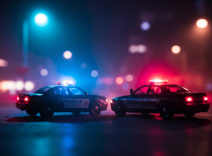 Poliția din Augsburg oprește o cursă ilegală în Göggingen