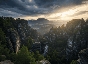 Descoperire macabră în Elveția Saxoneză: Cadavru găsit la baza unei stânci