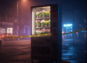 Hoți au jefuit un automat de flori în Rüsselsheim