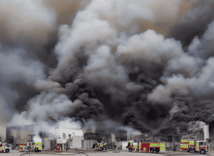 Incendiu la o firmă din Unnau cauzat de o defecțiune tehnică
