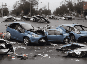Accident grav în Dortmund: Șofer Mercedes (62 de ani) lovește mai multe mașini