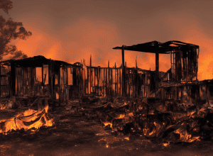Incendiu la un carport în Lichtenhain provoacă explozii