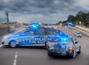 Poliția găsește o bară metalică la un șofer pe A4