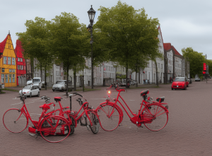 Rostock: Camion a ignorat semaforul roșu – Accident cu biciclist