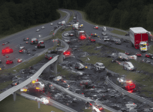 Șofer (38) decedat într-un accident cu un camion pe A3