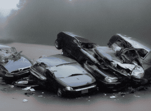 Accident mortal în NRW: Un bărbat (30†) a intrat în coliziune frontală pe ploaie torențială