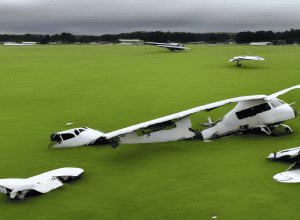 Pilot (50) răstoarnă Cessna pe un câmp la aerodromul Heininger