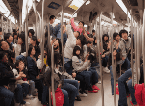 German cu milioane de fani – Campionul mondial la salturi enervează japonezii în metrou