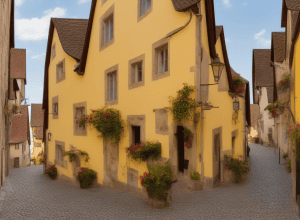 1986 în Rothenburg ob der Tauber - Papa Francisc a fost chiriașul lor