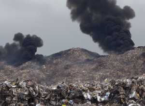 Incendiu la o firmă de reciclare în Bochum, stins de pompieri