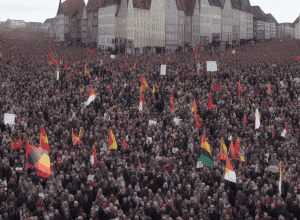 Violențe la contraproteste – Demonstratii de dreapta in toata Germania