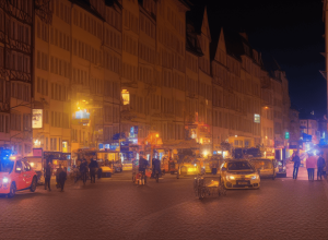 Frankfurt: Bărbat dezbrăcat, scandal în Niddastraße