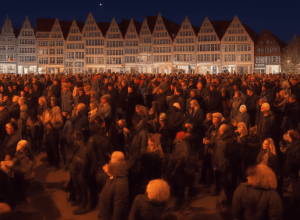 Bremen - Biciclist scuipă polițiști la o demonstrație