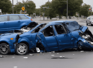 Accident în Sondershausen: Șofer Ford nu acordă prioritate unui Seat, un rănit