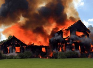 Incendiu la o casă în Cuxhaven: pagube de 400.000 de euro