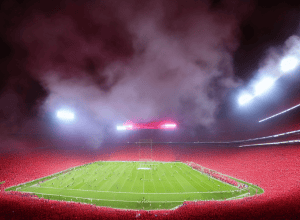 Spectacol pirotehnic la Hanovra – FC Köln riscă excluderea fanilor!