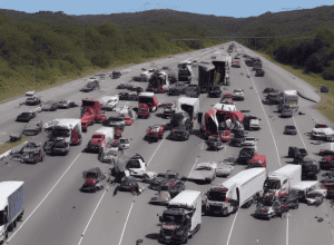 Accident pe A3 lângă Obertshausen - Cinci vehicule implicate
