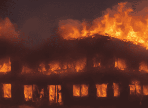 Incendiu devastator în China: 22 de morți într-un restaurant