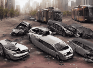 Accident grav în Köln: Opel se ciocnește cu un tramvai