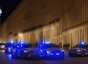 Intervenție cu arme automate - Poliția sparge o petrecere Abou-Chaker