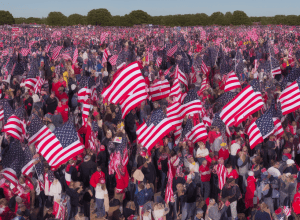 Petrecere în Michigan - Trump sărbătorește primele 100 de zile